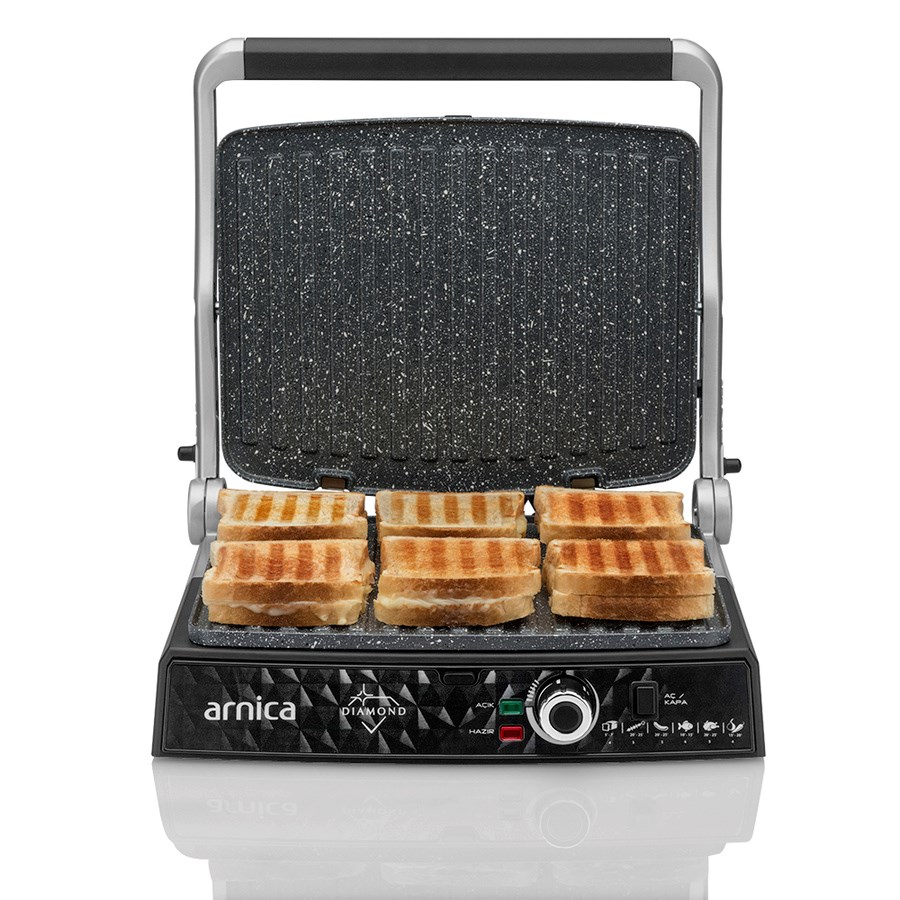Arnica Diamond Tost Makinesi Mint Yeşili GH26254 - Görsel 6